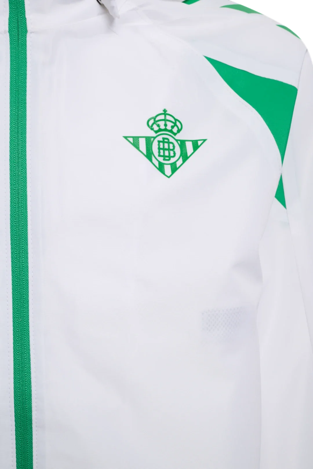 Chaqueta Cremallera Entrenamiento Infantil Blanca Real Betis 26/27