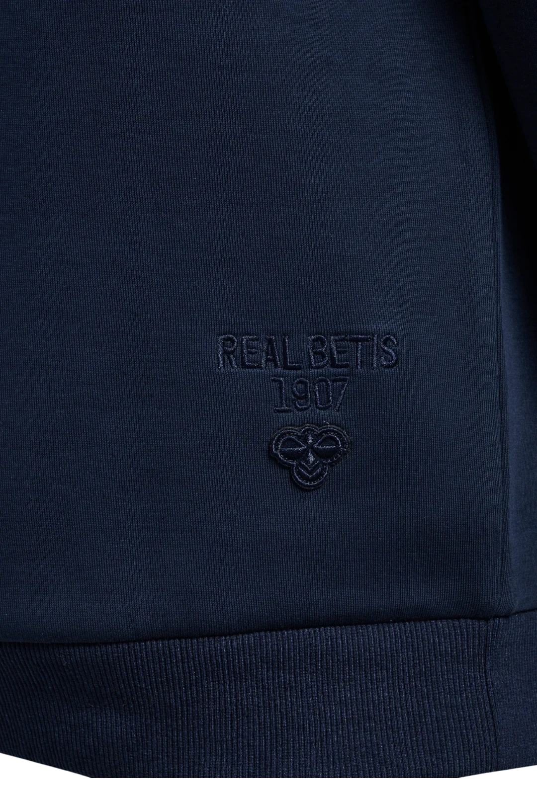 Sudadera Media Cremallera Viaje Adulto Azul Marino Real Betis 26/27
