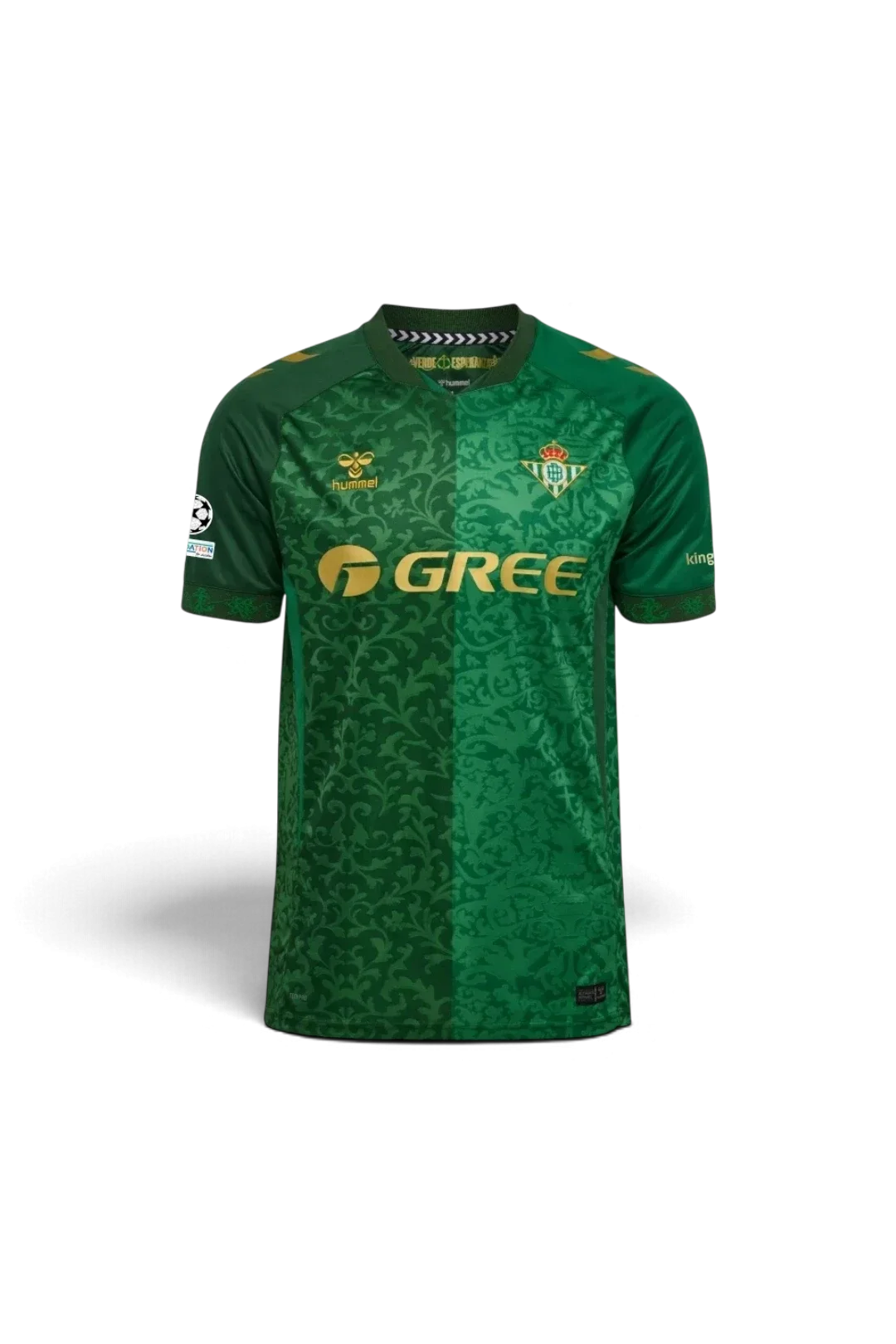 Camiseta Segunda Equipación Real Betis 26/27 Adulto Manga Corta UCL