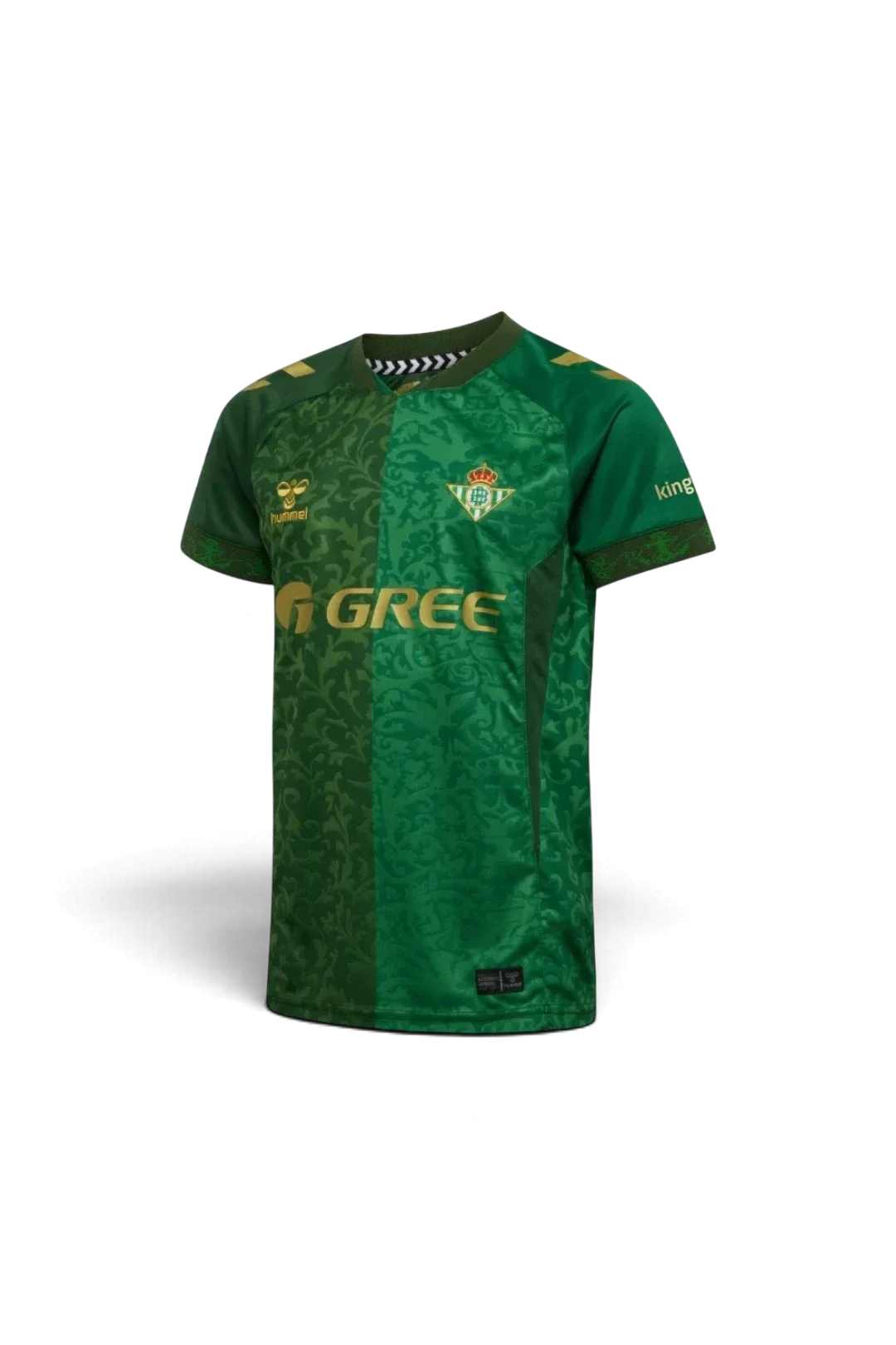 Camiseta Segunda Equipación Real Betis 26/27 Infantil Manga Corta UCL
