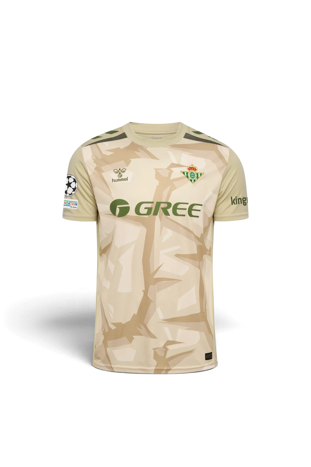 Camiseta Portero Equipación Real Betis 26/27 Adulto Beige UCL