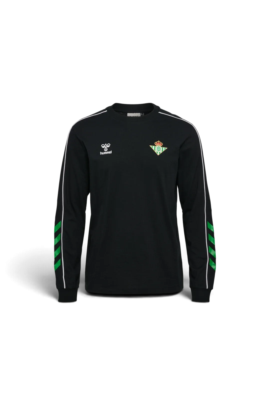 Camiseta Casual Viaje Adulto Negra Manga Larga Real Betis 26/27