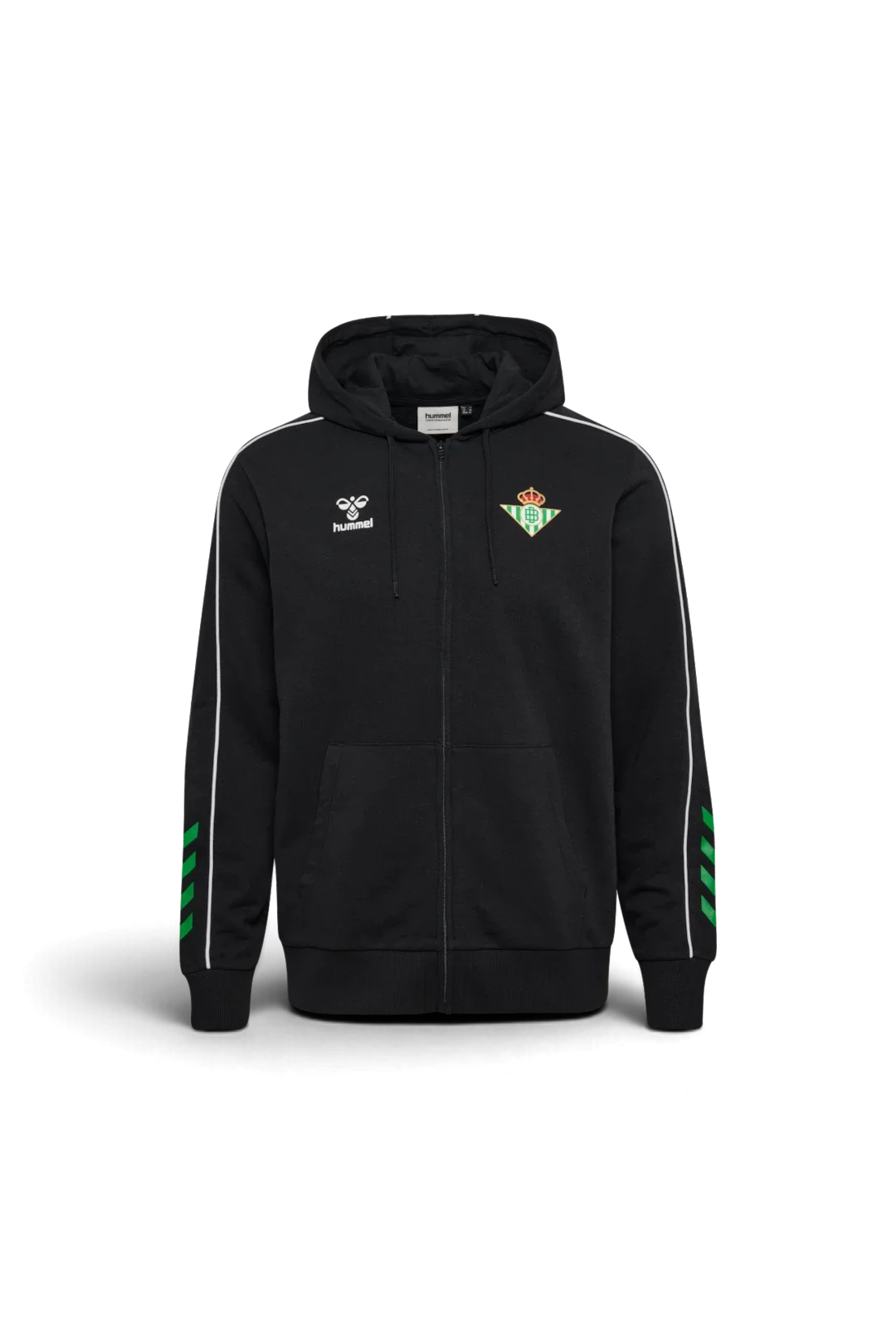 Sudadera Casual Viaje Adulto Negra Real Betis 26/27