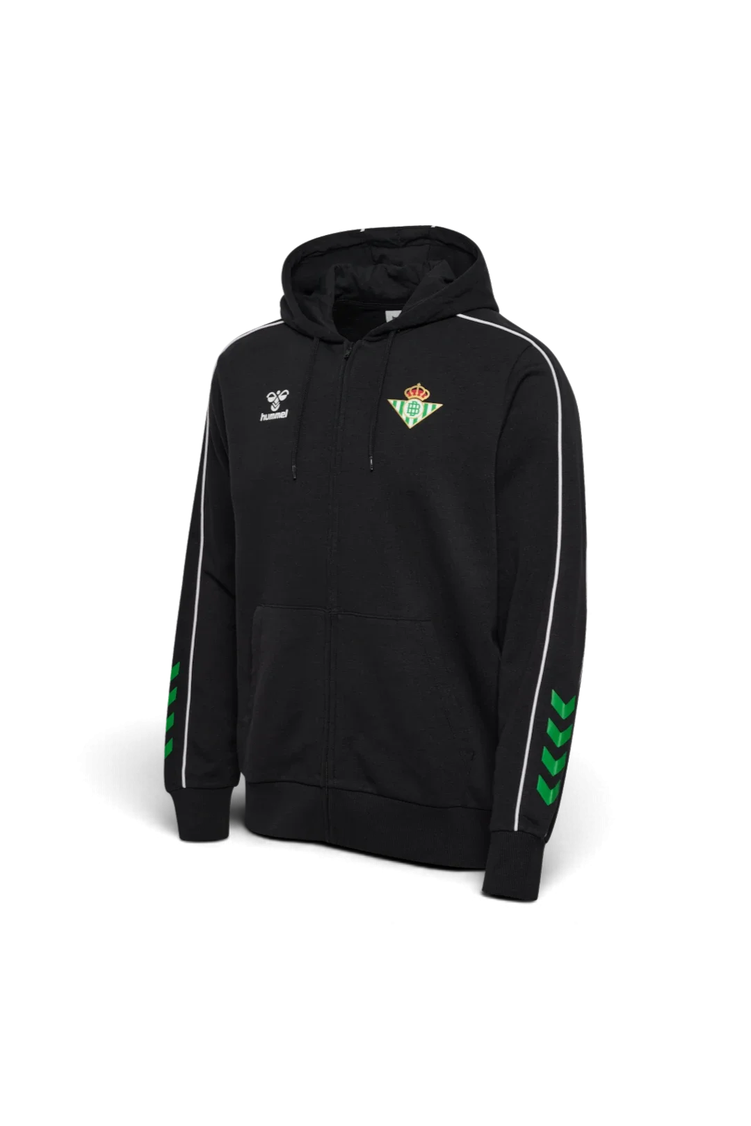 Sudadera Casual Viaje Adulto Negra Real Betis 26/27