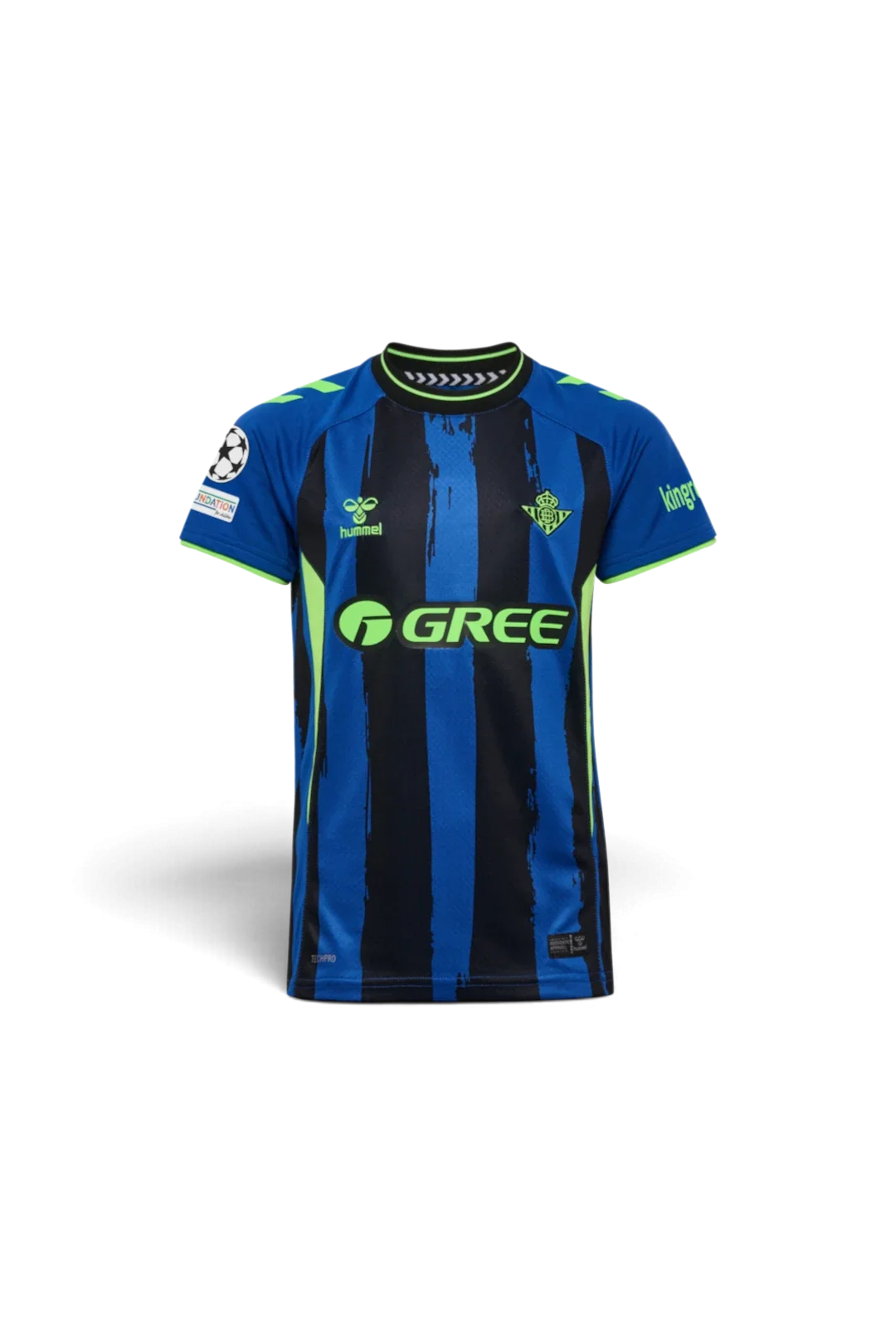 Camiseta Tercera Equipación Real Betis 26/27 Infantil Manga Corta UCL