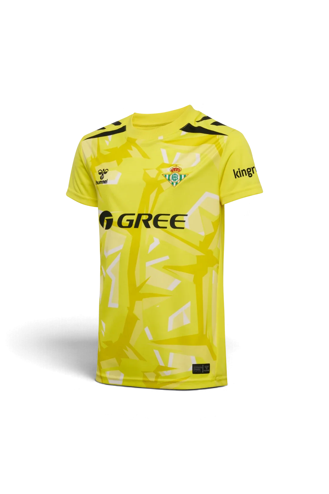Camiseta Portero Equipación Real Betis 26/27 Infantil Amarilla UCL