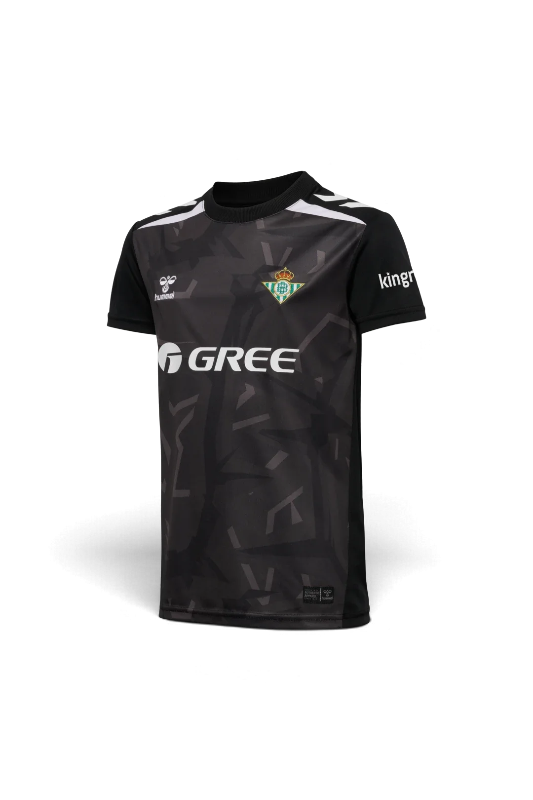 Camiseta Portero Equipación Real Betis 26/27 Infantil Negra UCL
