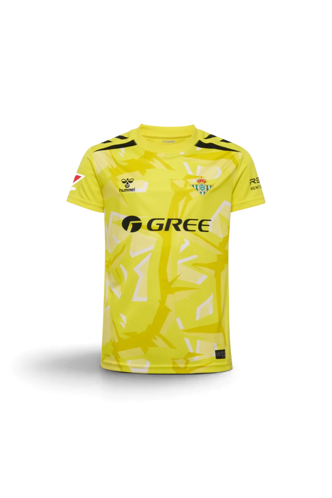 Camiseta Portero Equipación Real Betis 26/27 Infantil Amarilla