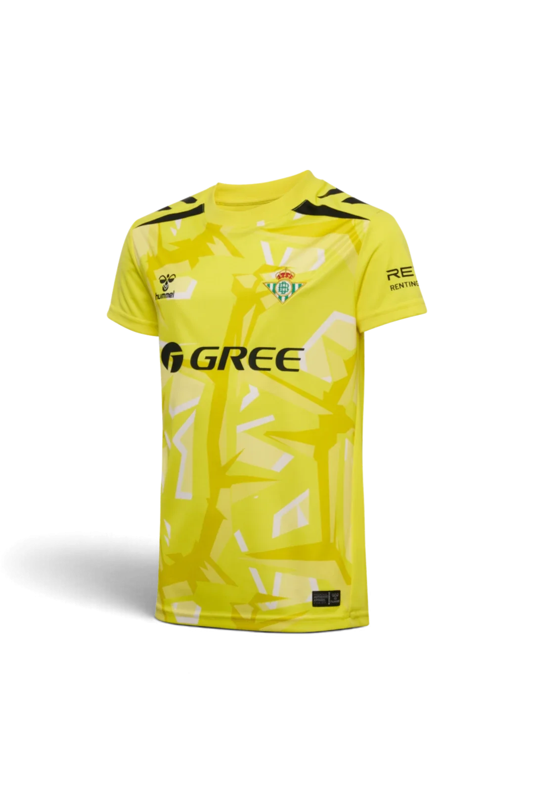 Camiseta Portero Equipación Real Betis 26/27 Infantil Amarilla