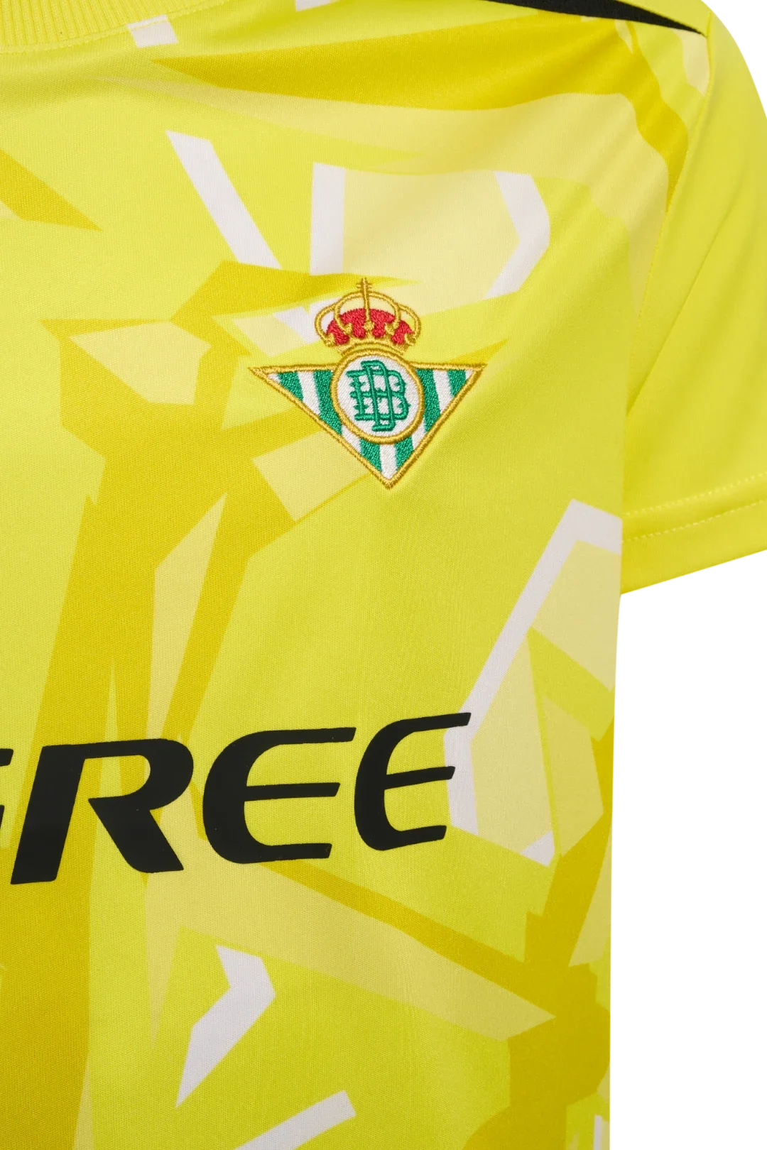 Camiseta Portero Equipación Real Betis 26/27 Infantil Amarilla