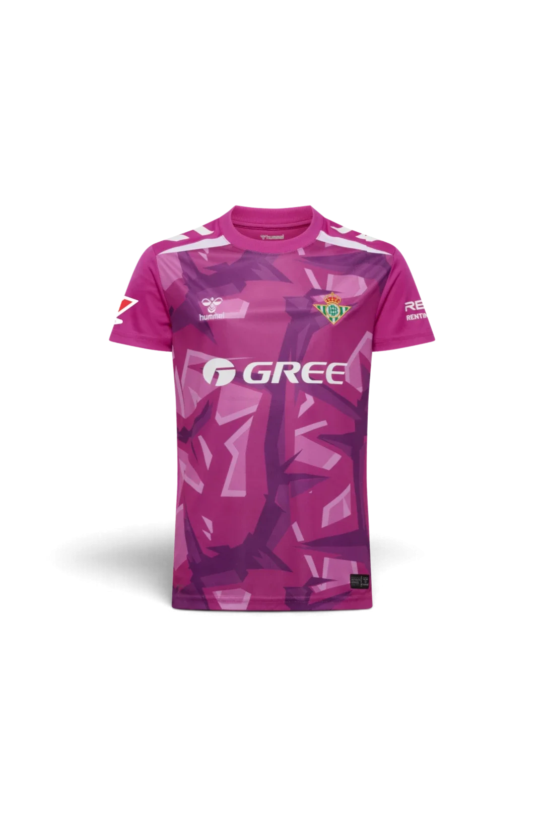 Camiseta Portero Equipación Real Betis 26/27 Infantil Rosa