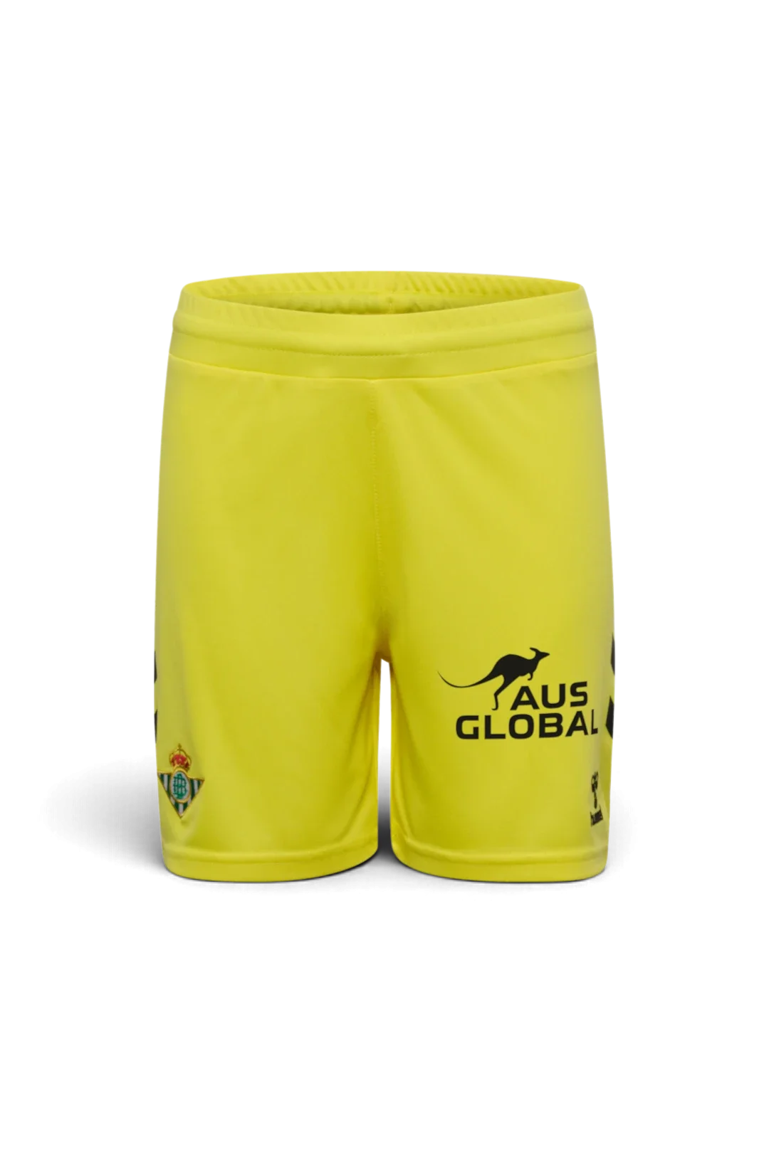 Pantalón Corto Portero Equipación Real Betis 26/27 Infantil Amarillo