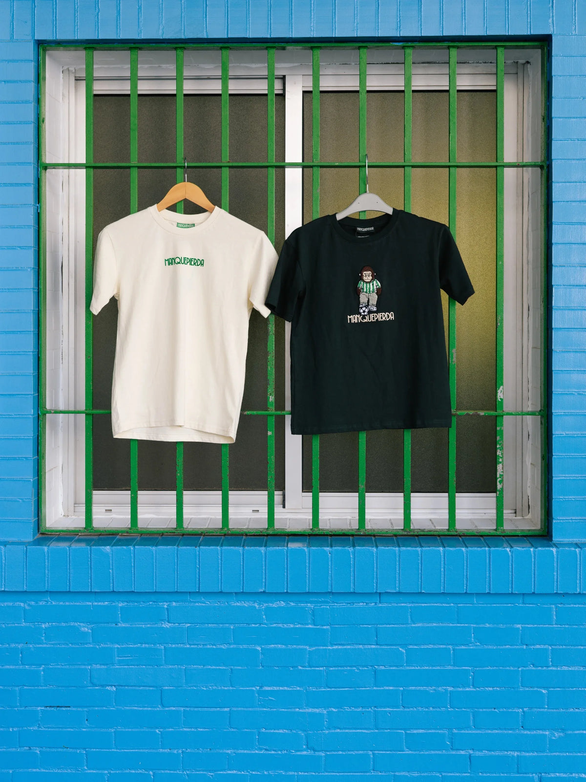Camiseta Manquepierda Engorilados Infantil Verde