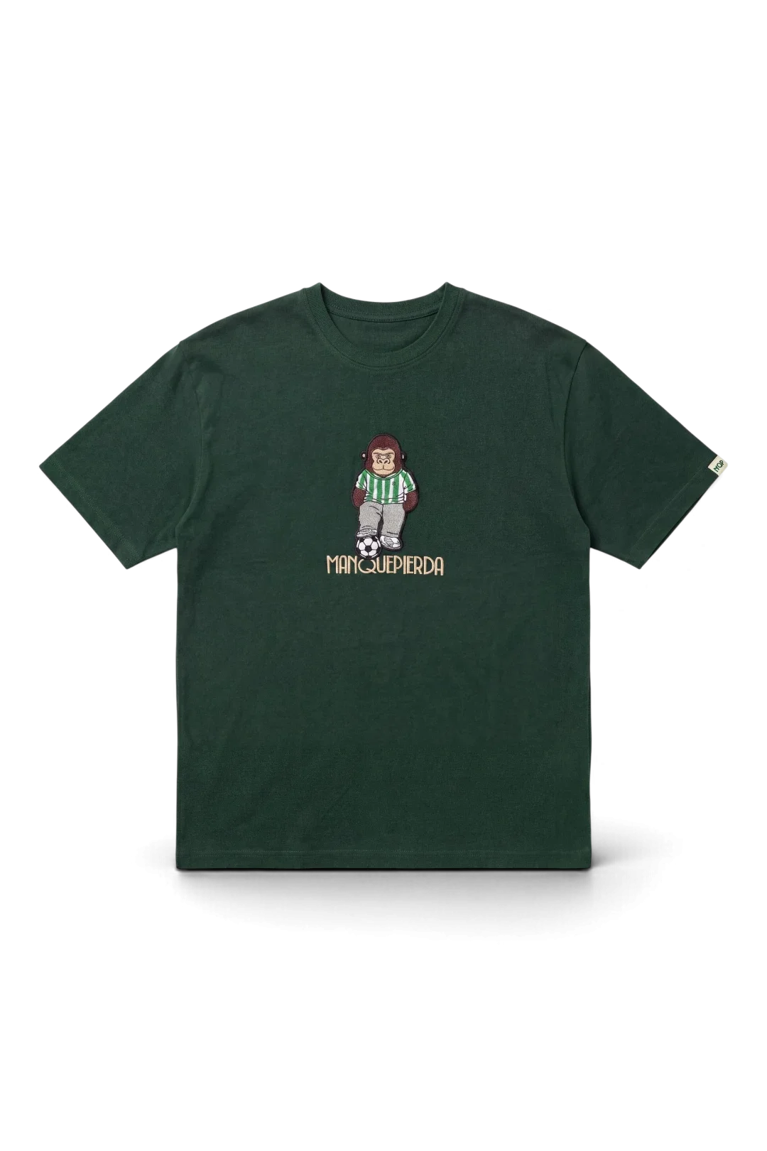 Camiseta Manquepierda Engorilados Adulto Verde