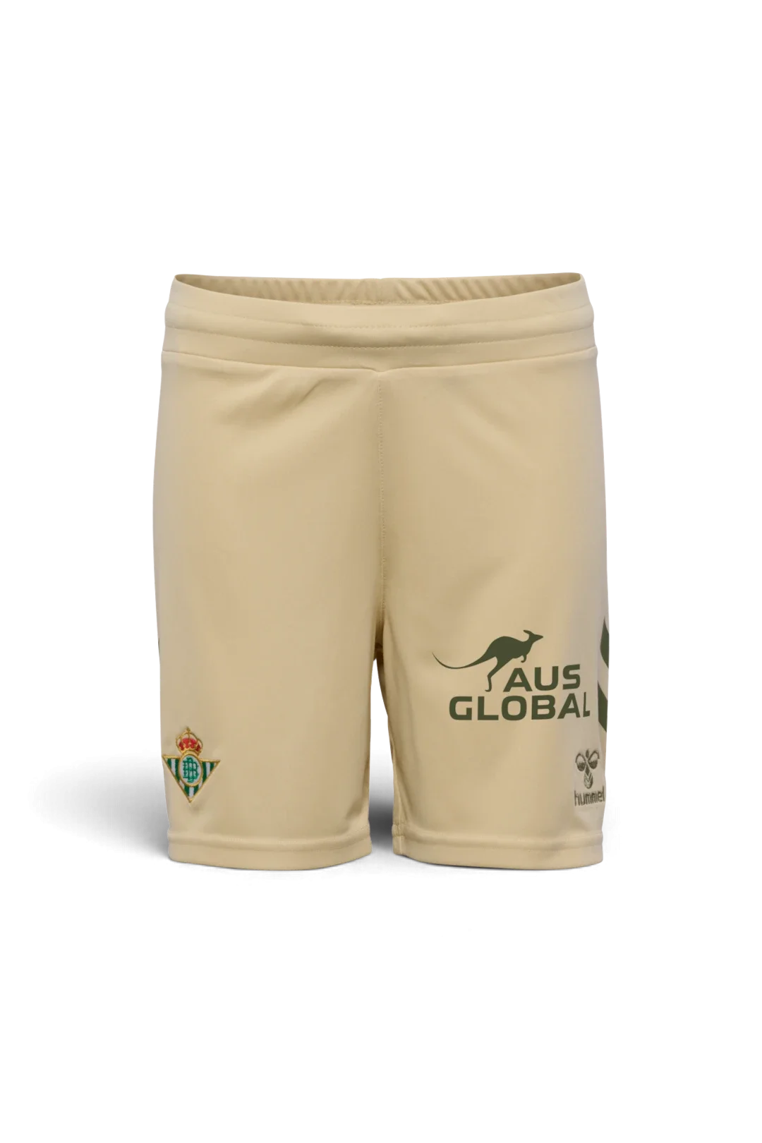 Pantalón Corto Portero Equipación Real Betis 26/27 Infantil Beige