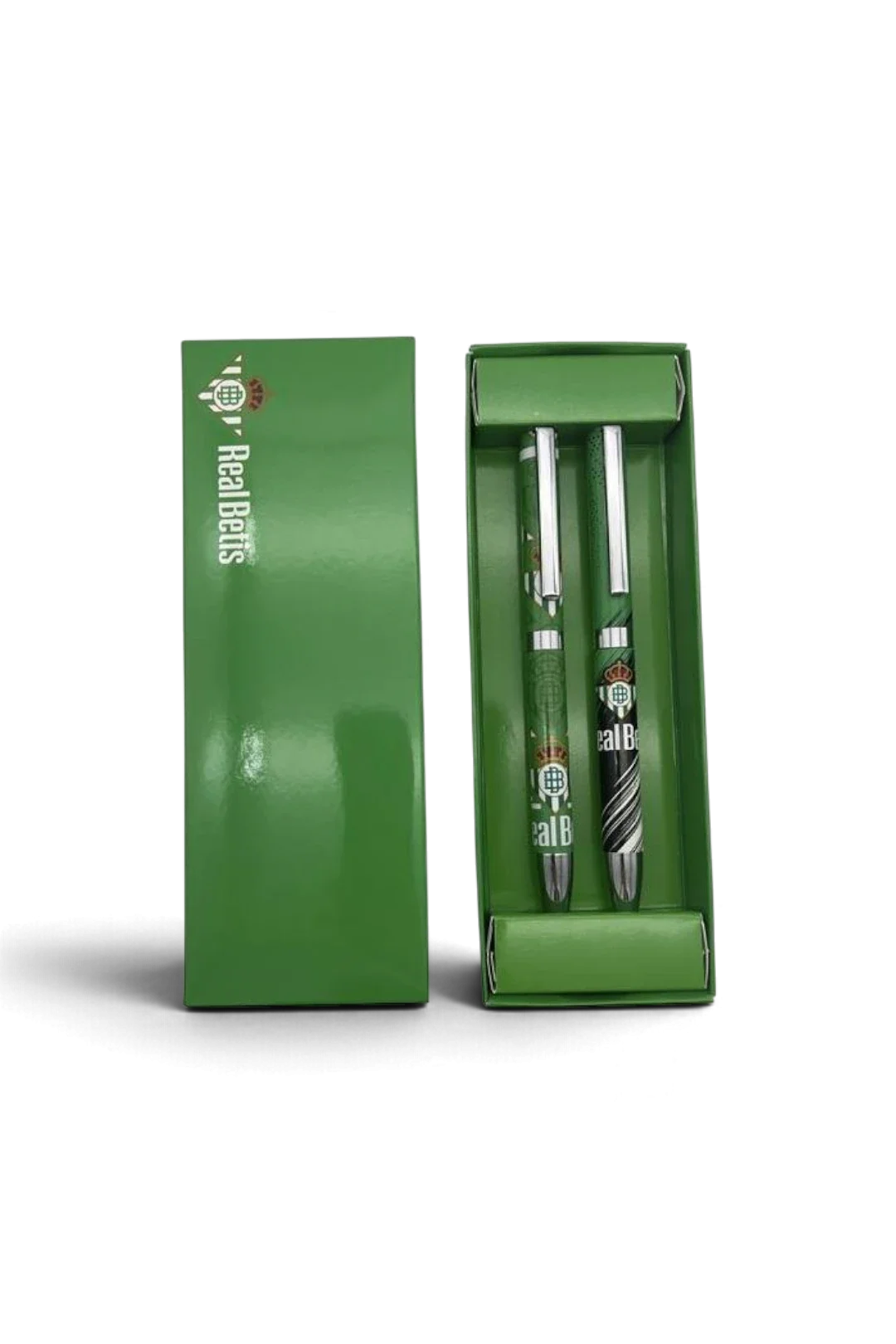 Set Dos Bolígrafos Metálicos En Caja