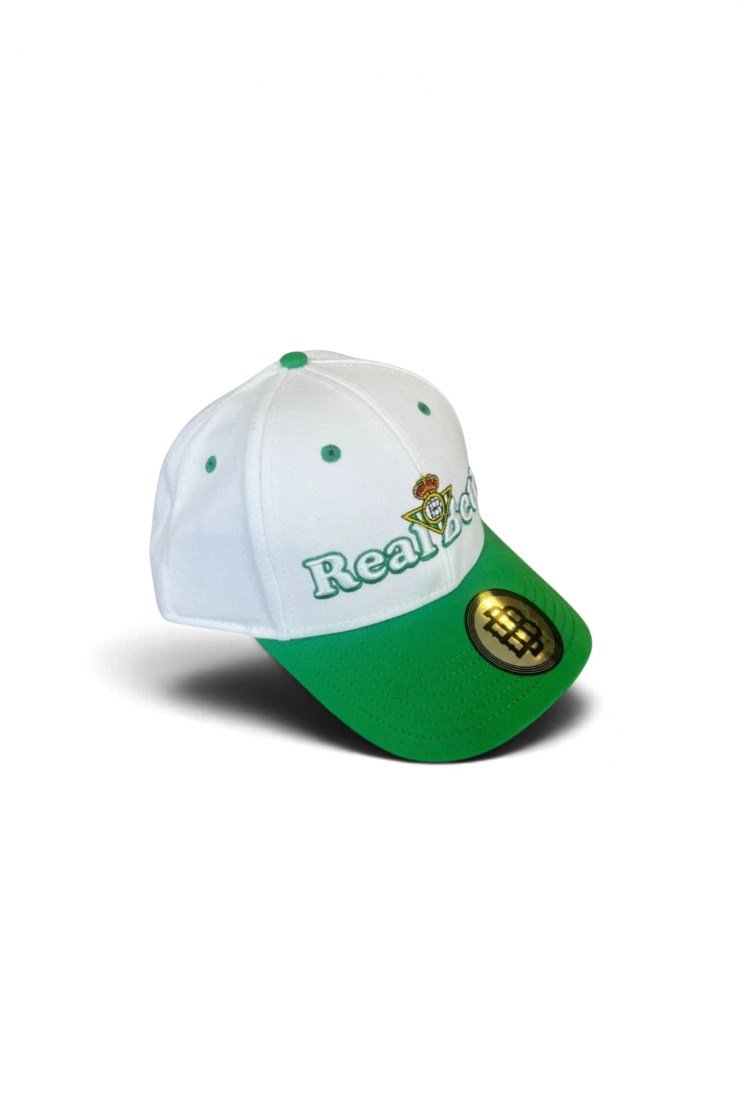 Gorra Retro Verde Y Blanca Bellerín Hombre