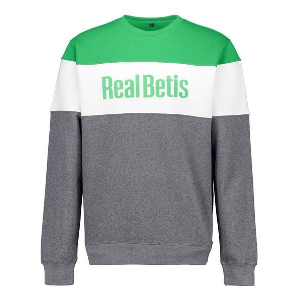 Sudadera Betis Hombre Real Betis Balompiu00e9 Escudo Oro 18k