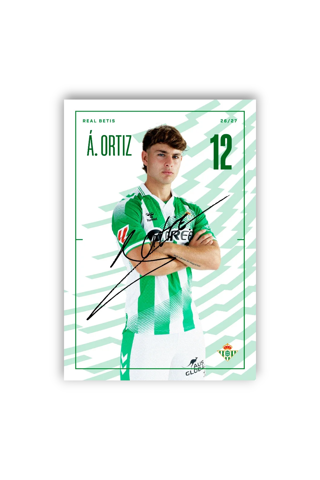 Tarjetones Firmados Real Betis 26/27