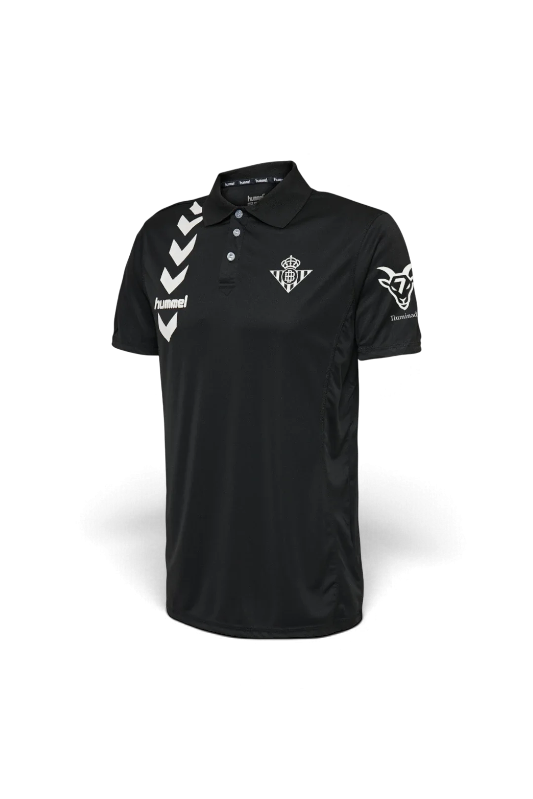 Polo Iluminado Hombre Negro