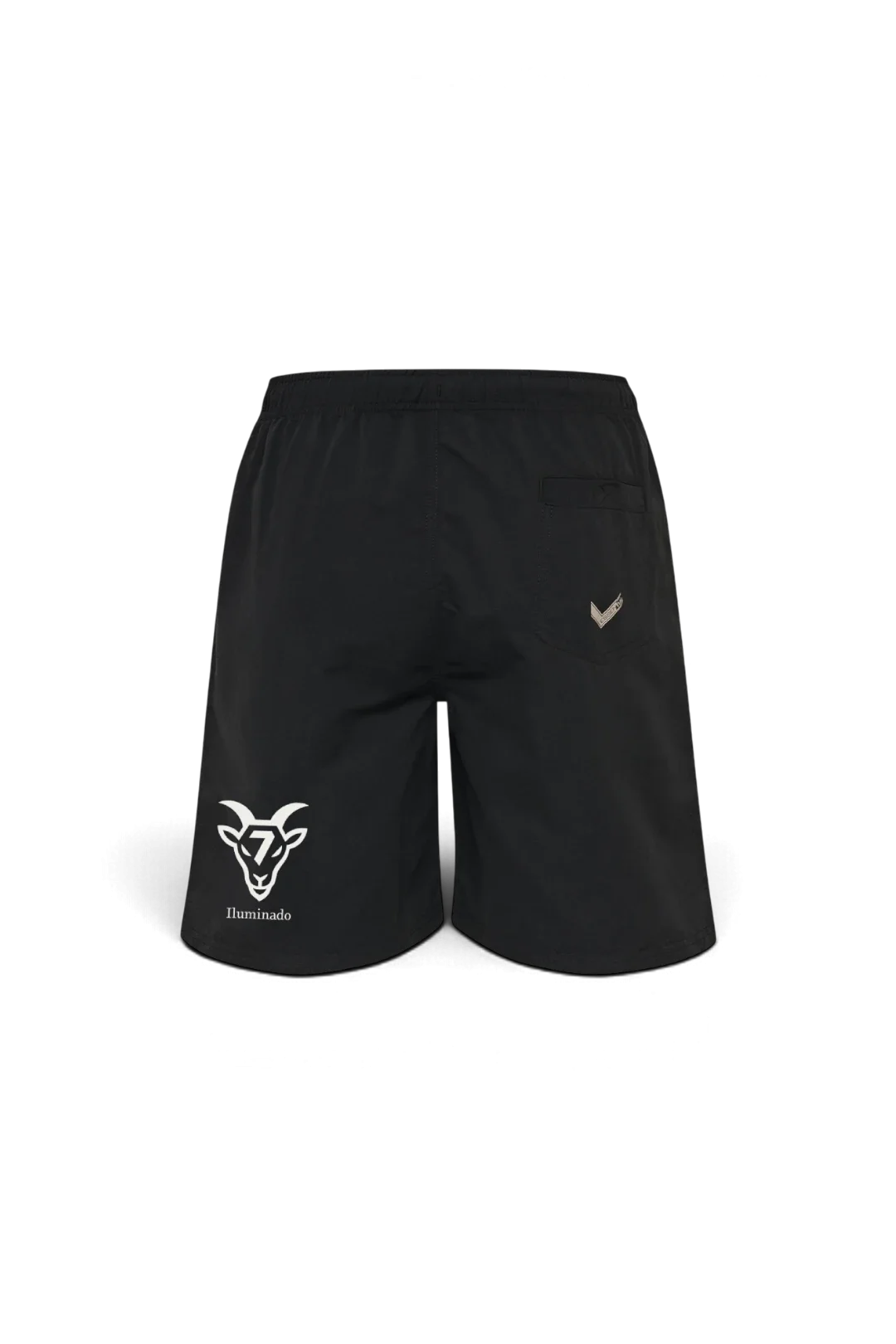 Pantalón Corto Iluminado Niño Negro