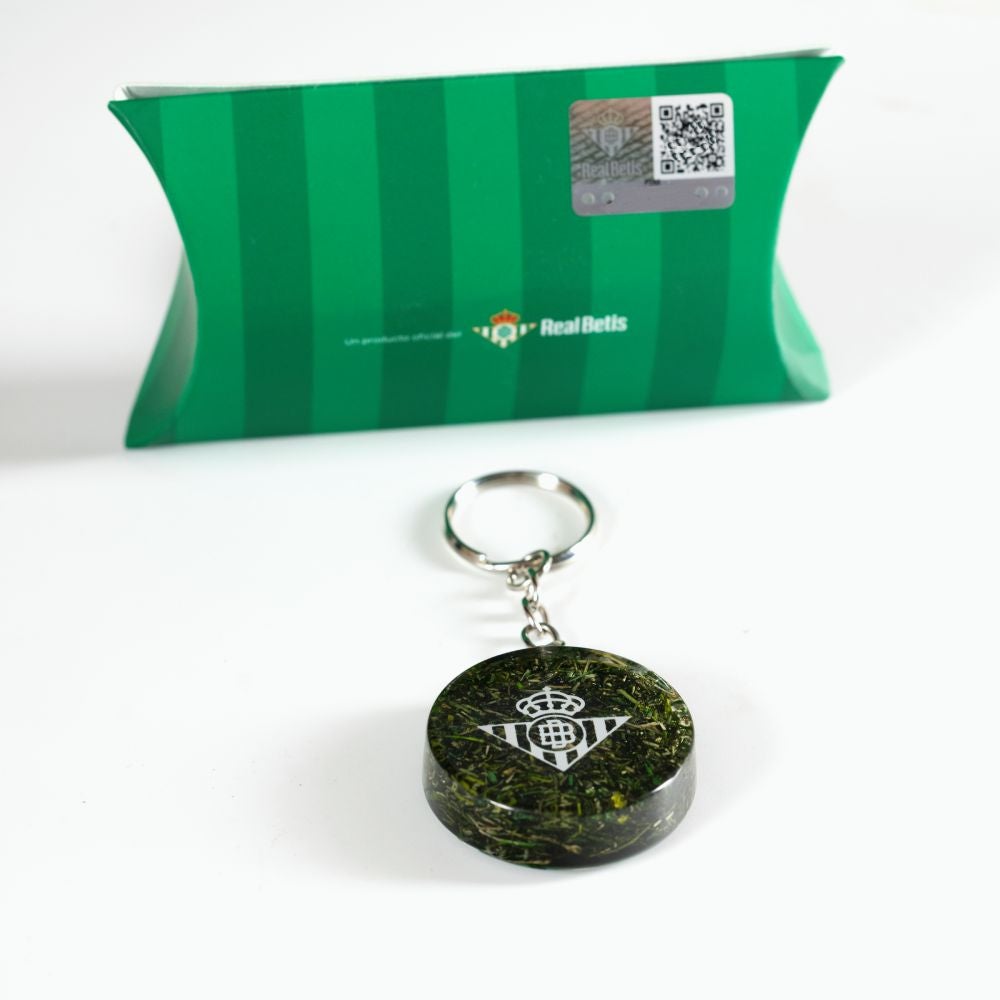 Llavero con Césped Real Betis Balompié