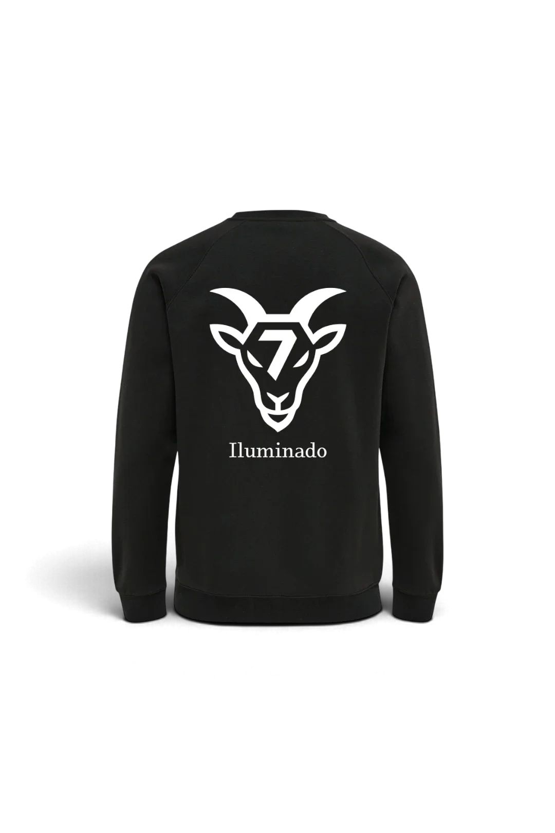 Sudadera Iluminado Hombre Negra