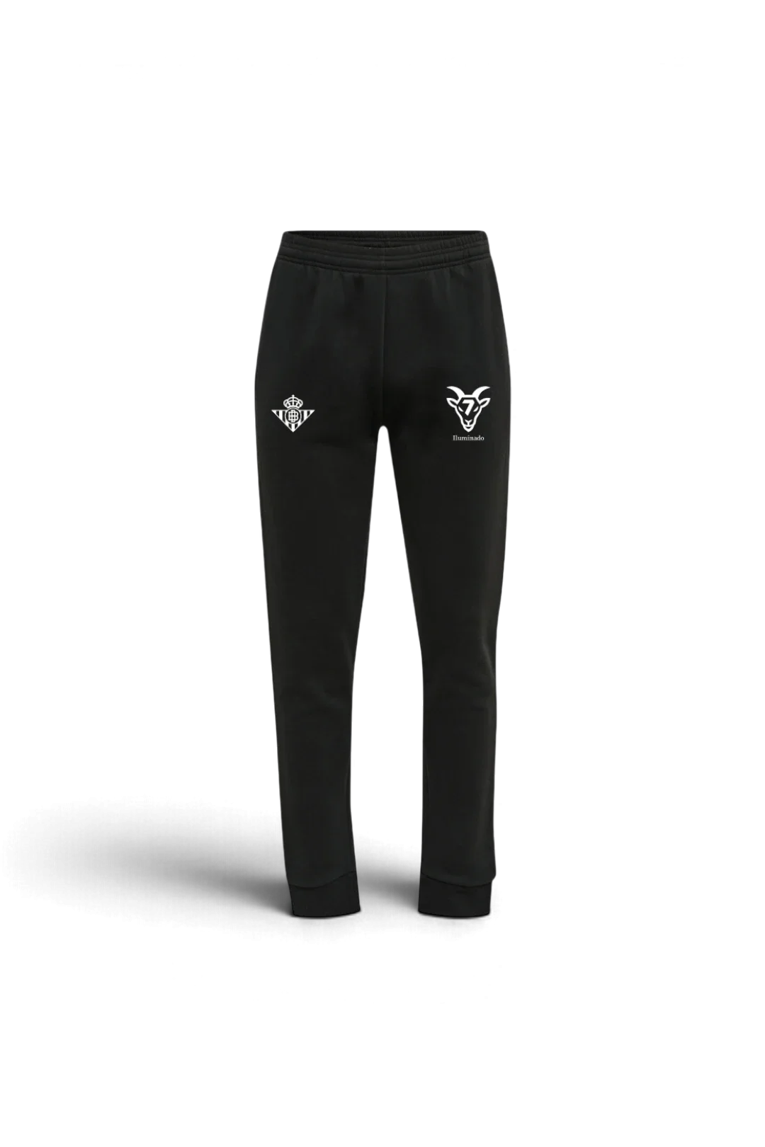 Pantalón Chándal Iluminado Hombre Negro