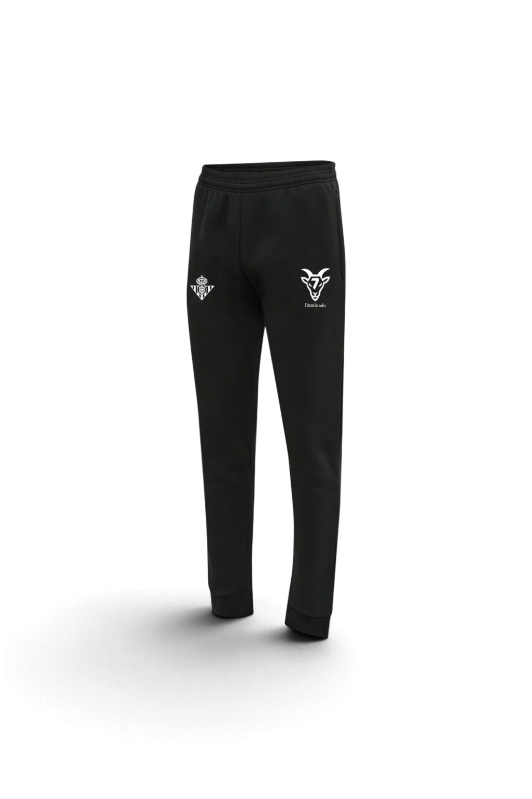 Pantalón Chándal Iluminado Hombre Negro