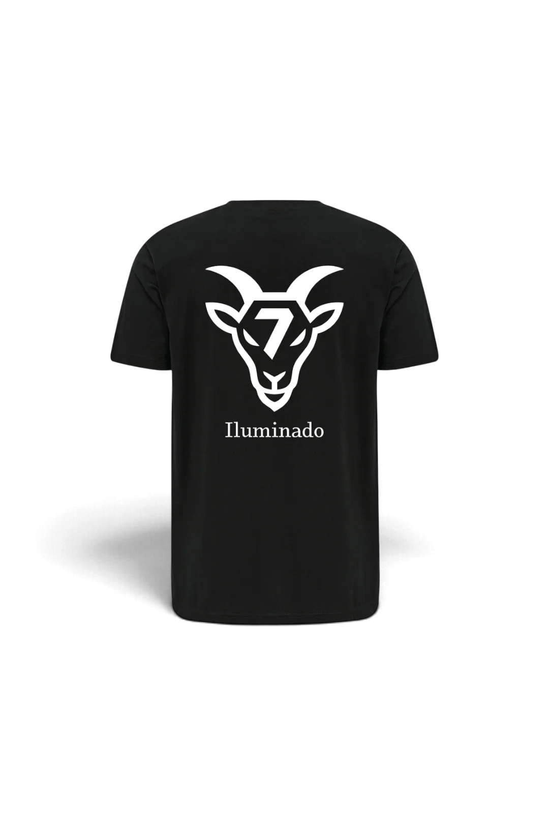 Camiseta Iluminado Niño Negra
