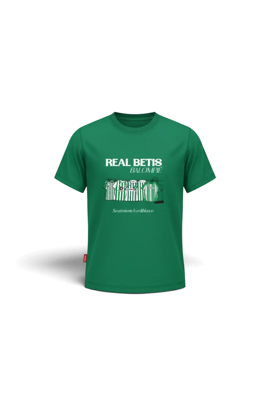 Camiseta Real Betis Balompié Camisetas Históricas Niño Verde