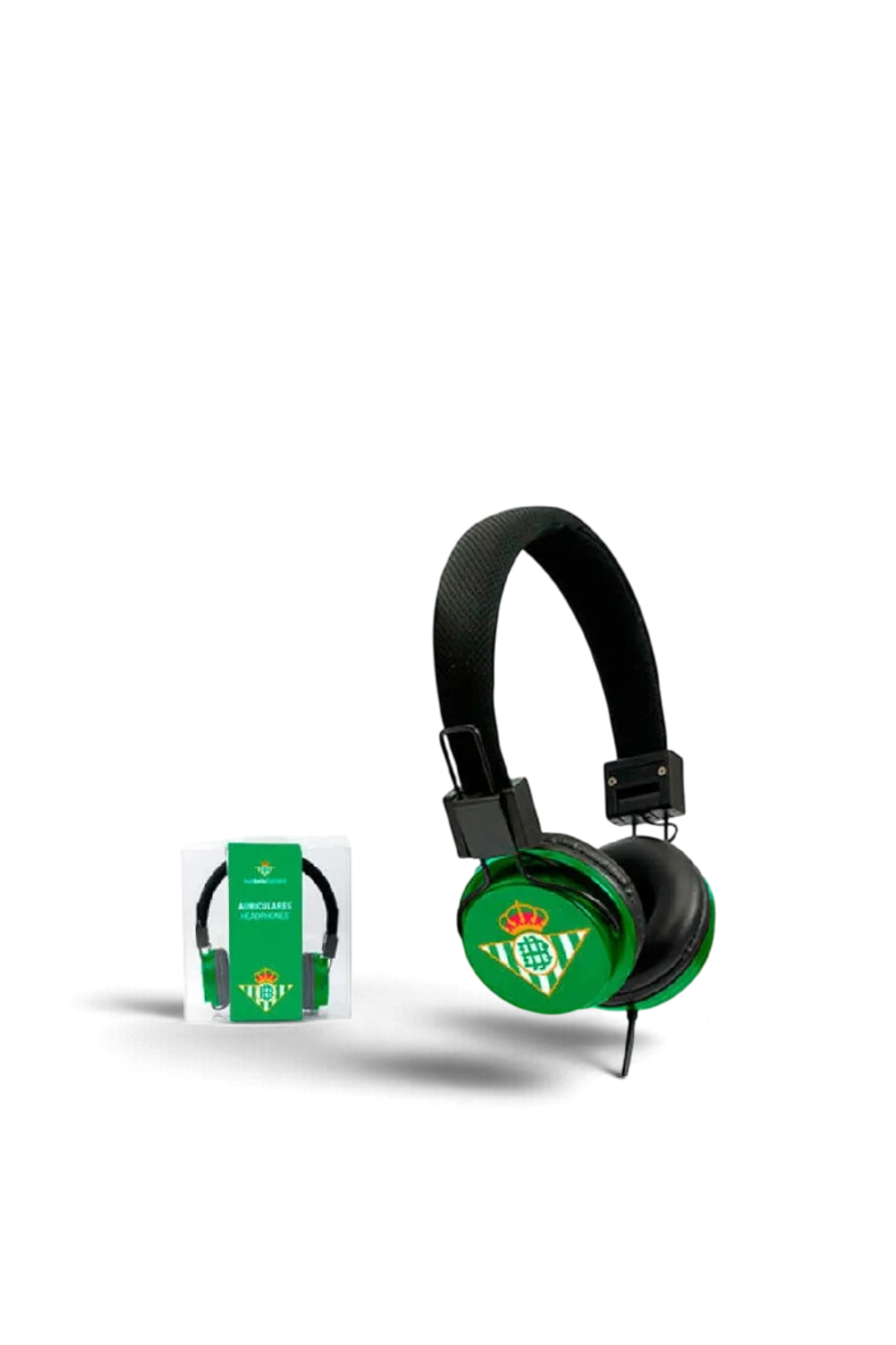 Auricular Casco Real Betis Negro