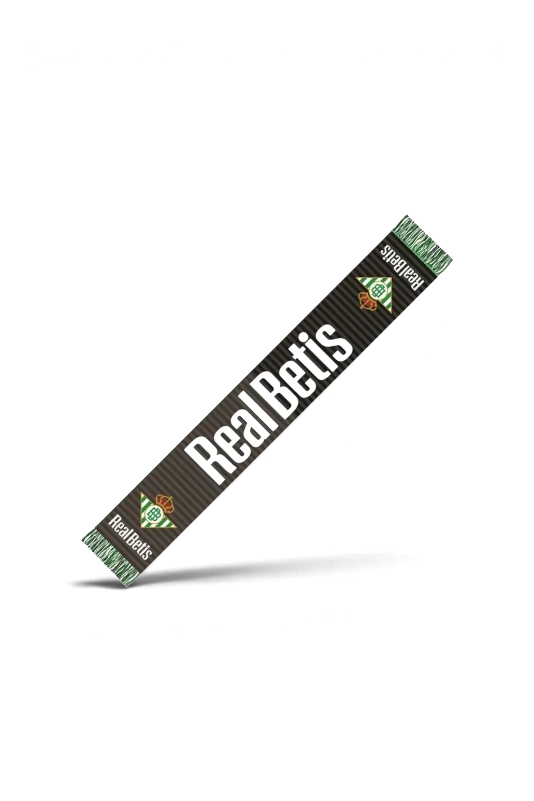 Bufanda Alta Definición Real Betis Rayas Verticales Negra