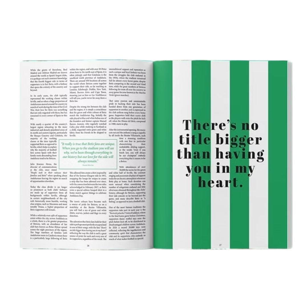 Revista Escapismo Real Betis