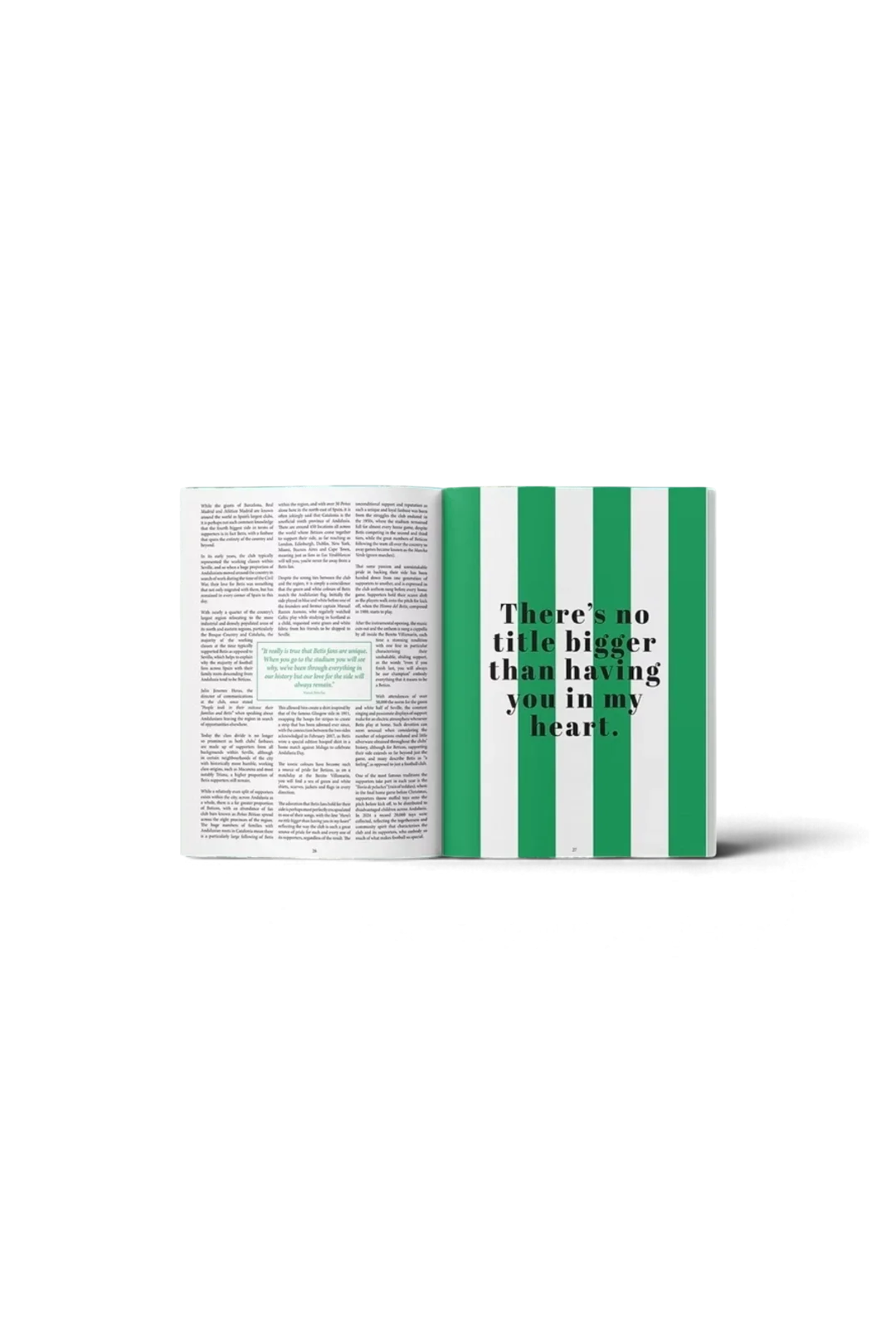 Revista Escapismo Real Betis