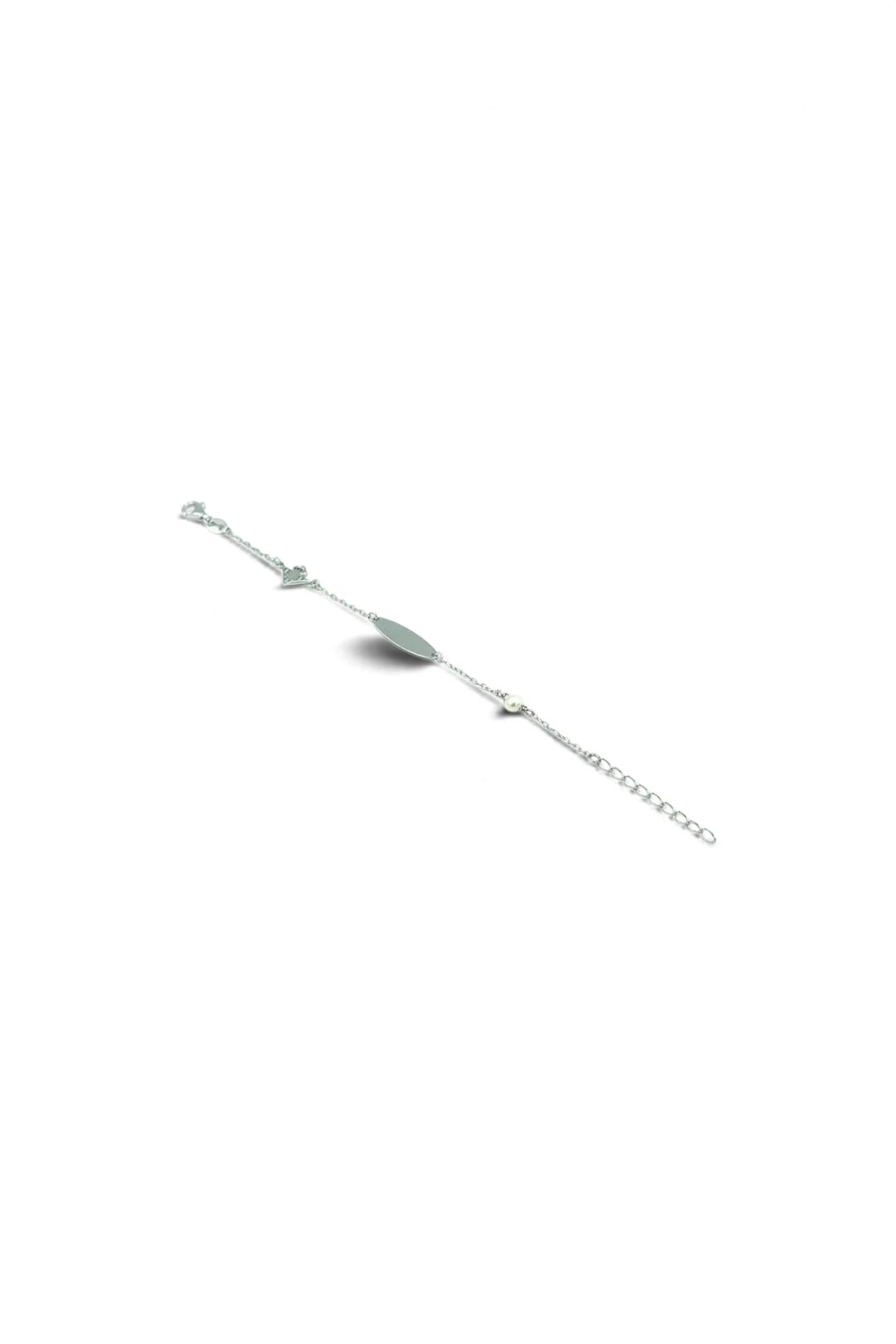 Pulsera De Plata De Ley Con Escudo Real Betis