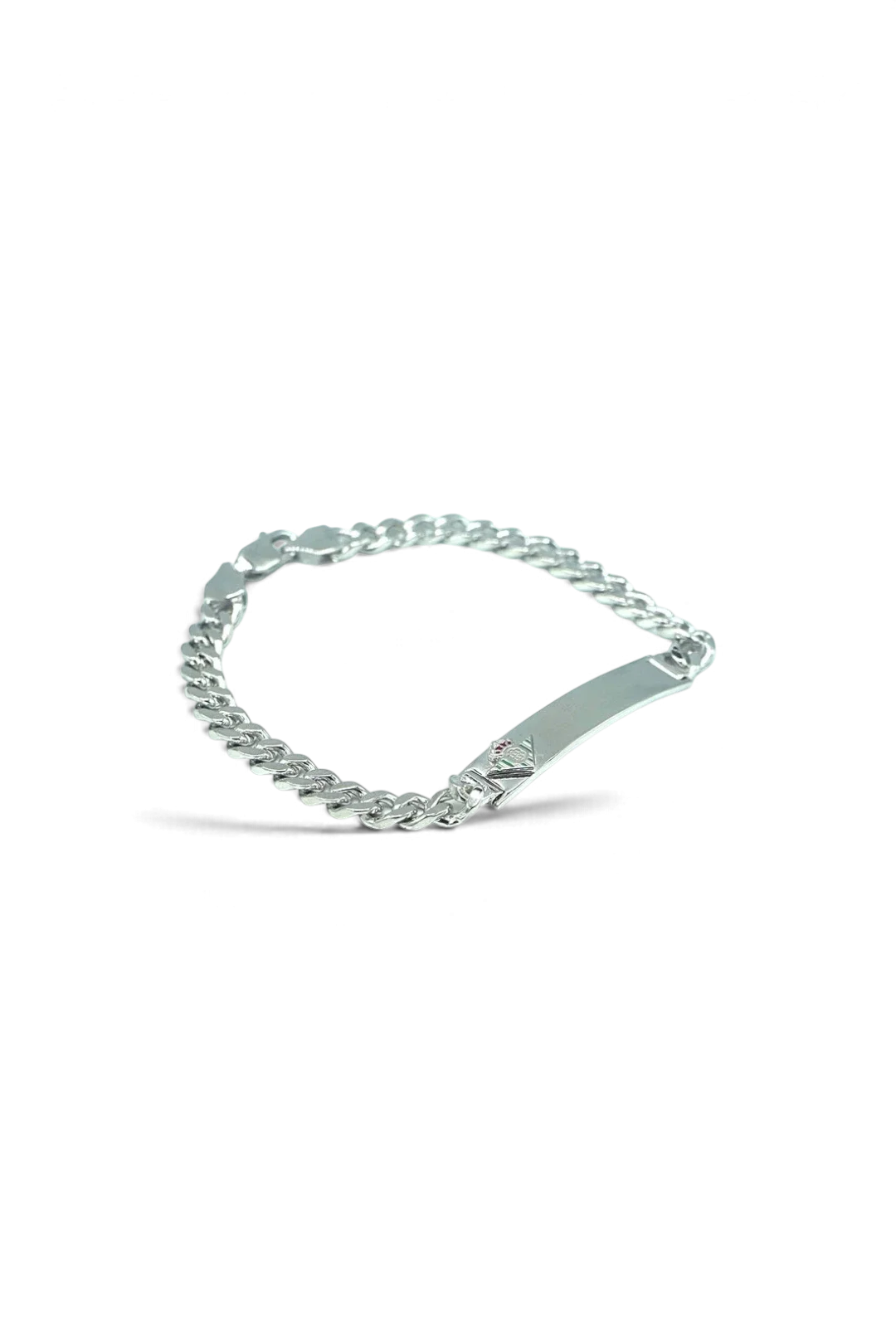 Pulsera De Plata De Ley Placa Real Betis