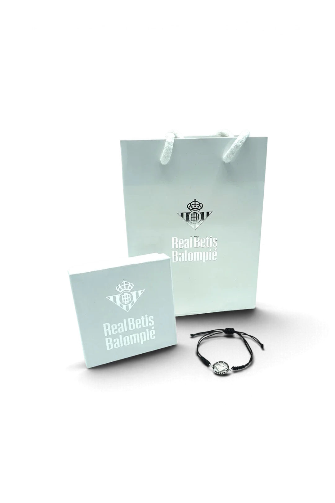 Pulsera de Plata de Ley Escudo Real Betis