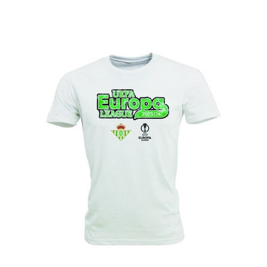 Camiseta Europa League Niño Blanca