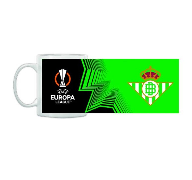 Taza Cerámica Europa League Verde