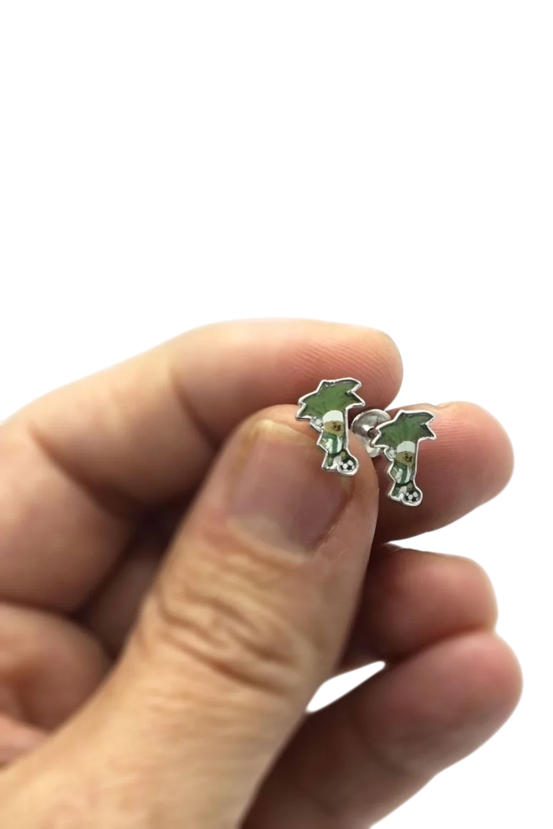 Pendientes De Plata De Ley Palmerín