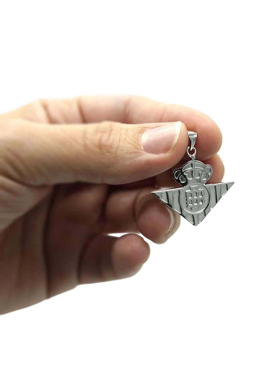 Colgante De Plata de Ley Escudo Real Betis