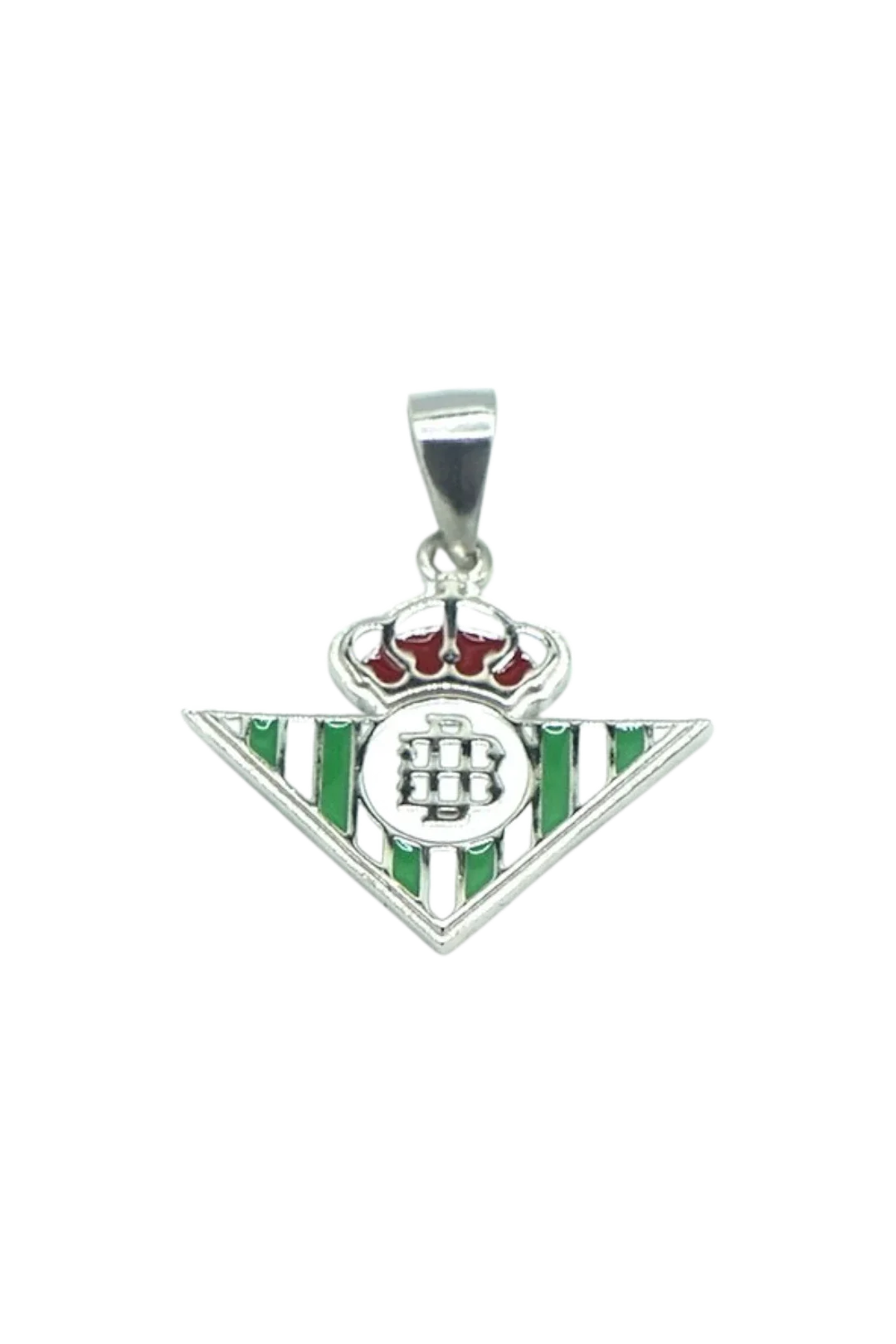 Colgante De Plata De Ley Escudo Esmaltado
