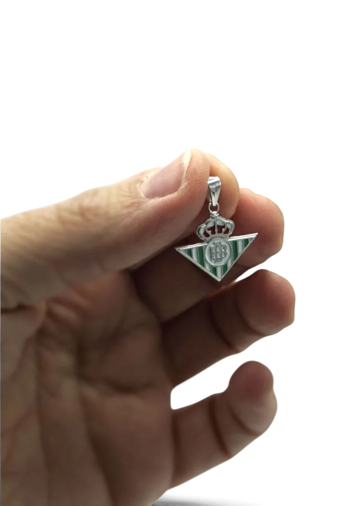 Colgante De Plata De Ley Escudo Esmaltado