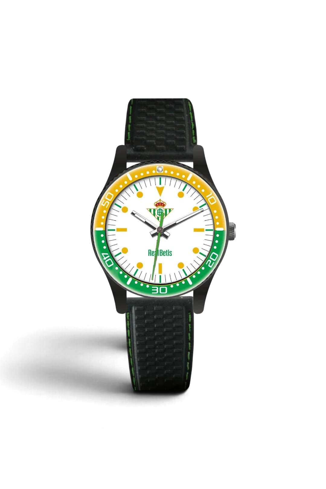 Reloj Pulsera Caballero Real Betis Negro