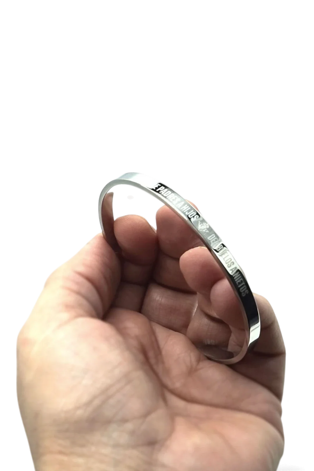 Pulsera / Brazalete Rígido De Acero