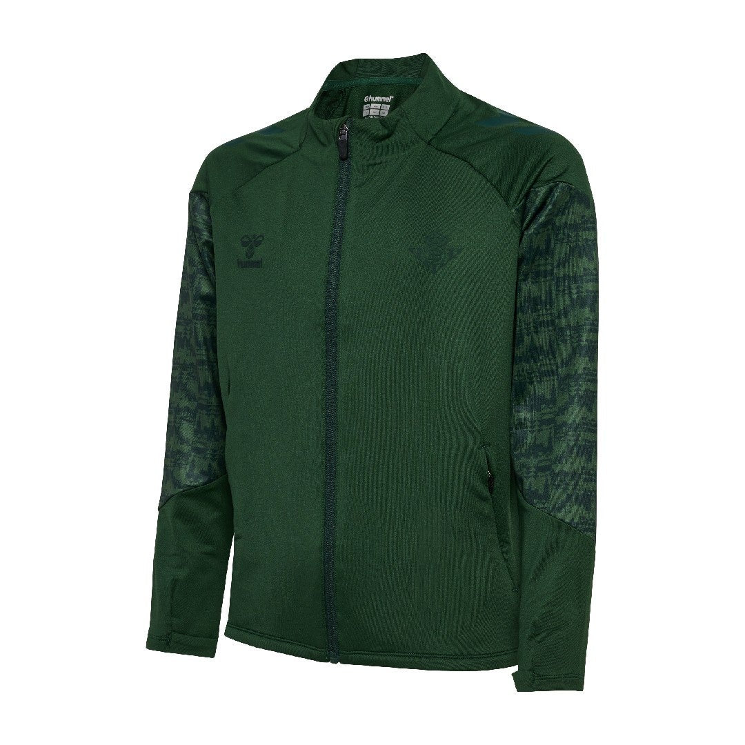 Sudadera Viaje con Cremallera Hombre Verde Oscuro 24/25