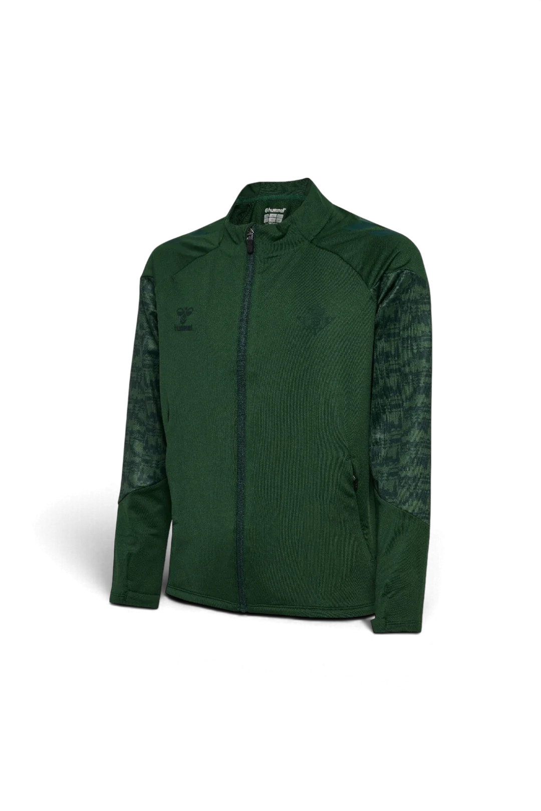 Sudadera Viaje con Cremallera Hombre Verde Oscuro 24/25