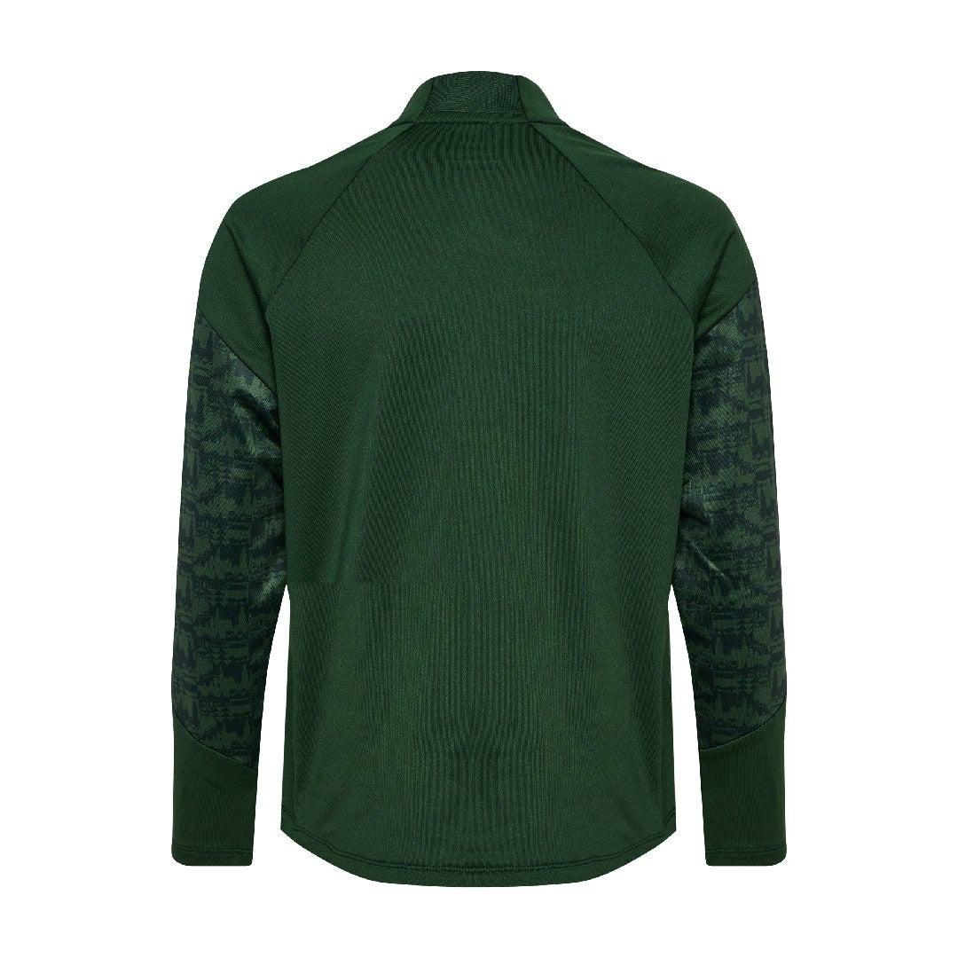 Sudadera Viaje con Cremallera Hombre Verde Oscuro 24/25