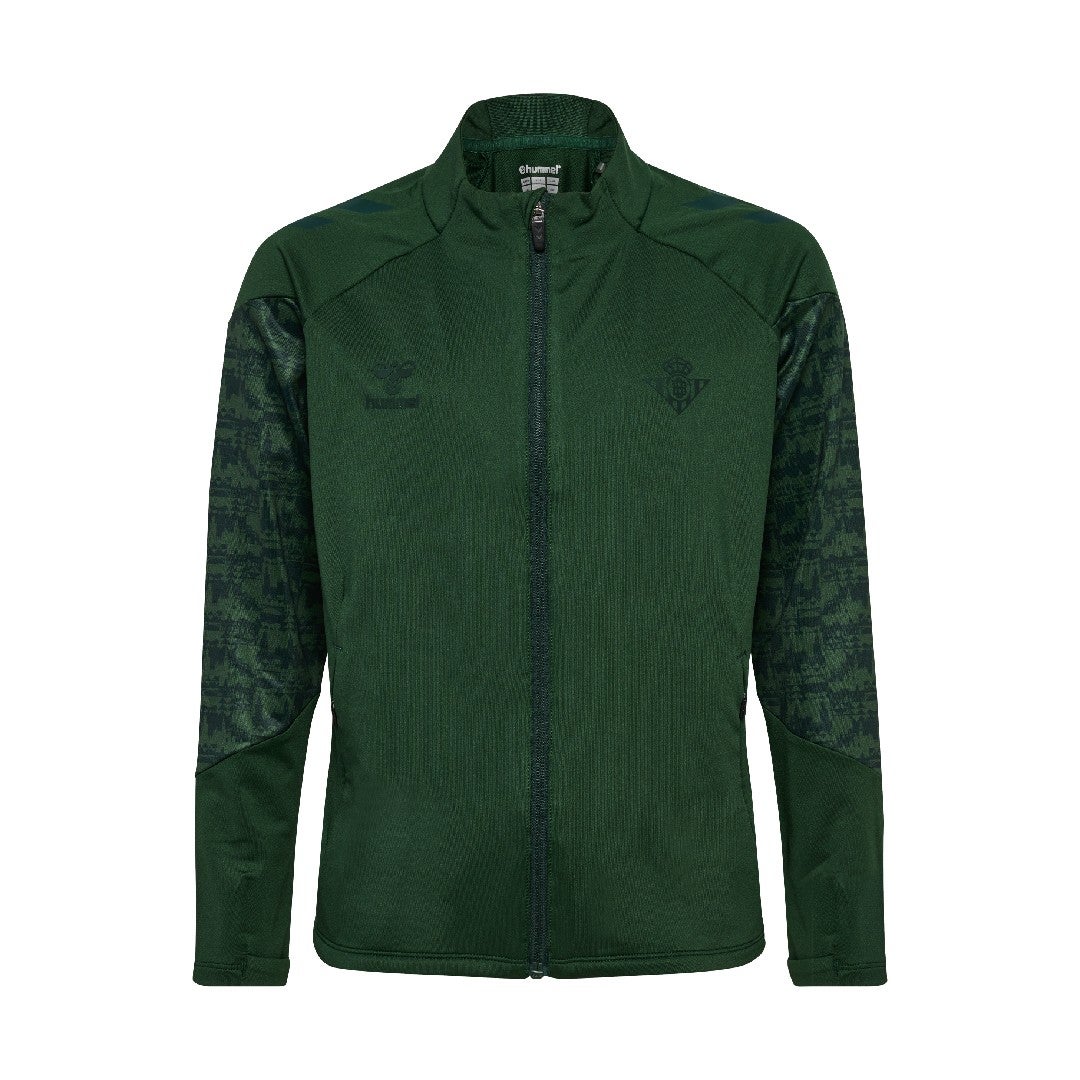 Sudadera Viaje con Cremallera Hombre Verde Oscuro 24/25